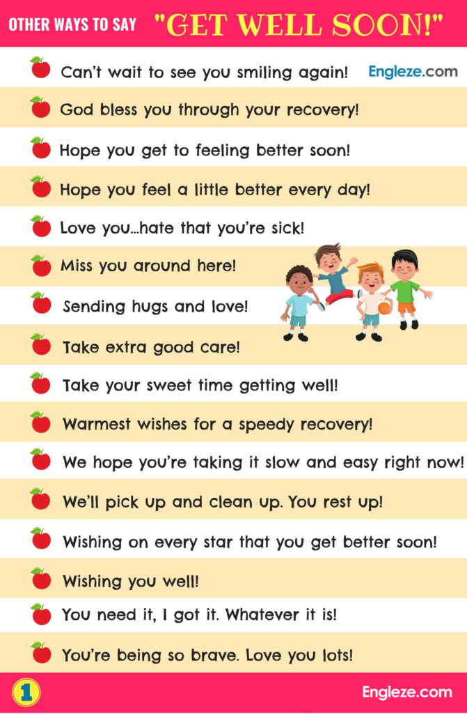 33 Useful Get Well Soon Messages With Images Engleze